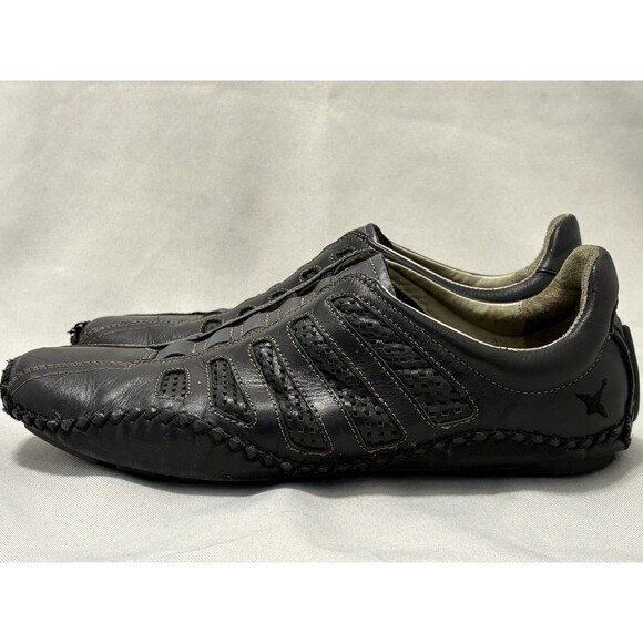 Pikolinos Fuencarrall Driving Loafers Black Leather Slip On Men’s 9.5 / 42 main image 8
